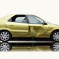 Gold Citroen Xara