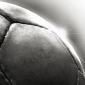 Golden soccer planet