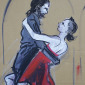 Tango en vivo en la calle 1