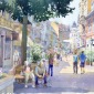 Germany Baden-Baden Lange Strasse
