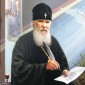 Conversation with the Patriarch of Moscow and All Russia Alexy II(Feb 23, 1929 - Dec 5, 2008), under the arches of the Moldavian monastery. Vision of 