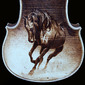 Custom Gliga Violin - detail