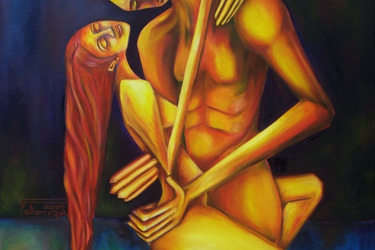 Collection Oil Painting; created by Virginia Palomeque