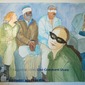 Sister from Israel. Mascarade, 100X120cm