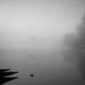 Misty morning on the Thames, London