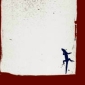 Gecko on the wall - version blue-red