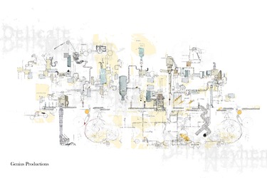 Collection Technical illustration; created by Laura Jordan