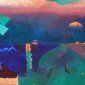 Meknes Green   51 x 61 cms