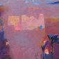 In the Land of the Pink and Grey   51 x 61 cms
