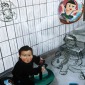 ”The little neighbour with a balloon”