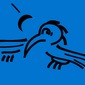 pássaro azul