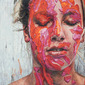 Ennhh Orange And Fuchsia Paint