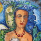 The Passionflower Dream (woman with red necklace)