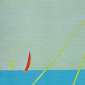 Red and yellow sails on the horizon