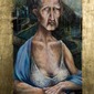 My mother as Mona Lisa just before she died
