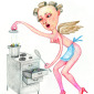 The cooking angel