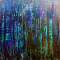 Blue in green