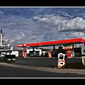 gas station - alienated