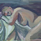 Reclining model (2) Annelise Firth