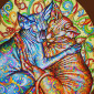 "Cats in love"