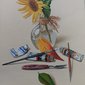 Still life with a sunflower