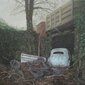 Morris Minor in Halls Scrap Yard