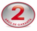 2 años de garantía