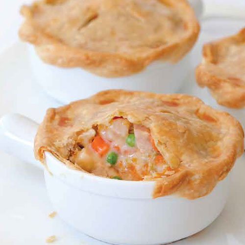 Personal Pot Pies Sandra Lee
