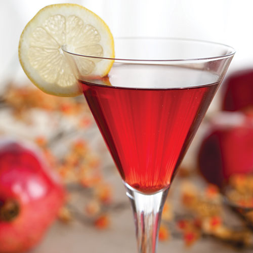 Pomegranate Martini Sandra Lee