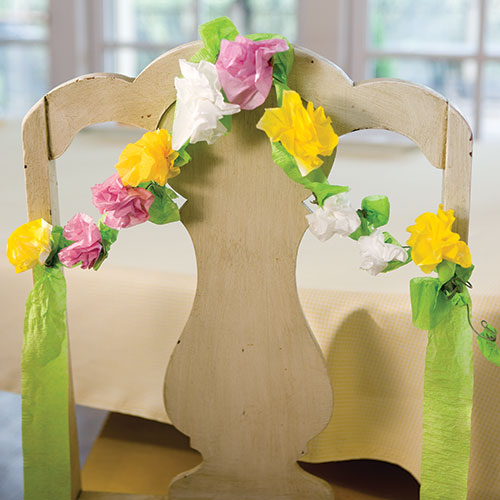 Paper Flower Chain Sandra Lee