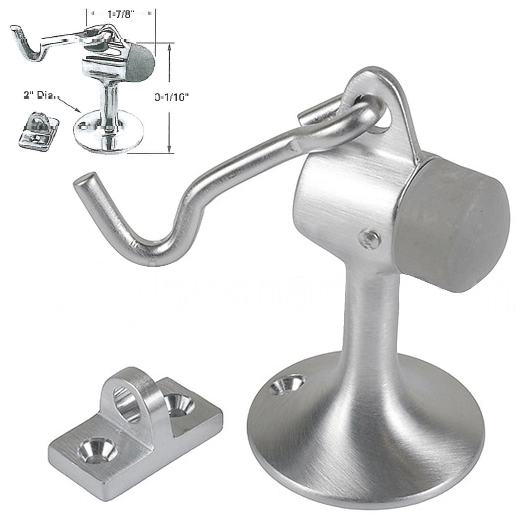 Floor Mounted Door Stop Drop Down Door Holders, Door Stoppers & Mutes