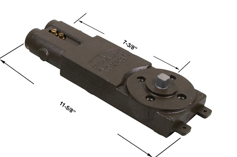 Jackson Concealed Overhead Commercial Door Closer 105 Degree Hold Open