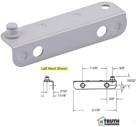 Truth Hardware Stud Bracket for Casement Window Operators