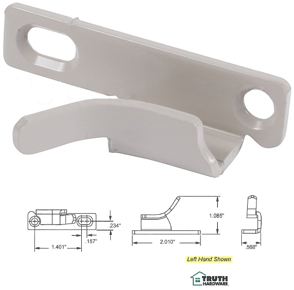 Truth Hardware "HomeGard" Sash Lock Keeper Truth Hardware Brands