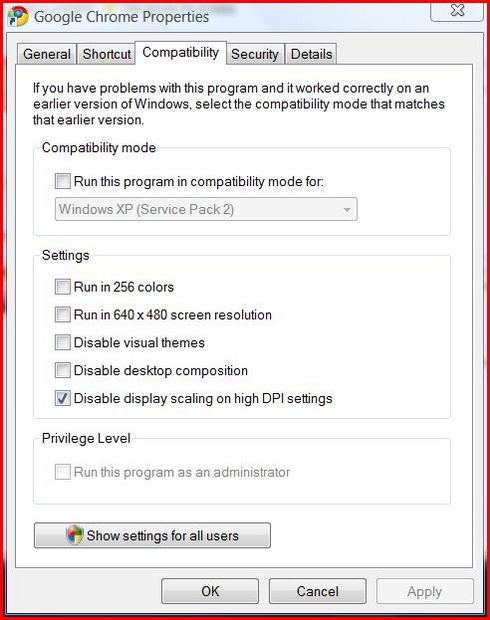 google chrome icon changed. on the google chrome Icon,