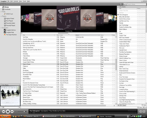 I have the Guns N' Roses and Goo Goo Dolls "Greatest Hits" CDs.