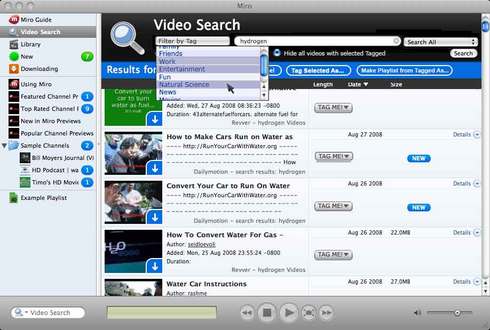Creating Playlist from tagged