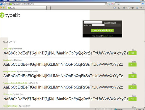 Windows XP IE6/IE7/IE8 (shows 2011