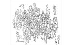 <p>160 x 180 cm</p>
<p>marker on canvas</p>