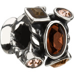 Chamilia Marquis Brown Swarovski Bead