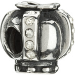 Chamilia Crown Clear CZ Bead