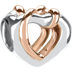 Chamilia Entwined Hearts Bead