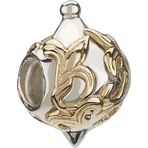 Chamilia Gold Fleur De Lis Ornament Bead