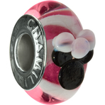 Chamilia Disney Minnie Murano Pink Bead