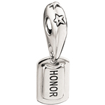 Chamilia Honor Military Tag Bead