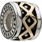 Chamilia Band of X's Bead