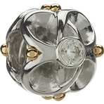 Chamilia Celtic Unity Clear CZ Bead