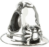 Chamilia Retired Witch's Hat Bead