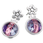Kameleon Flower Hinged Post Earrings