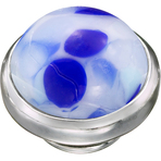 Kameleon Blue Burst Murano Glass JewelPop